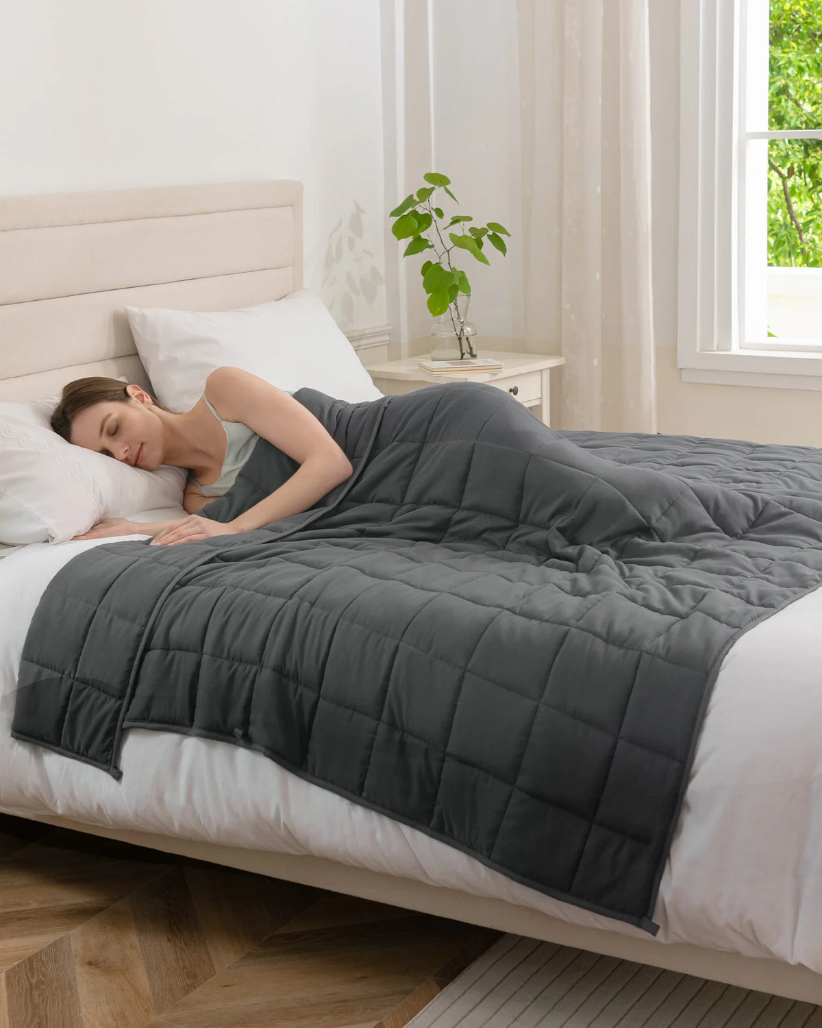 Couverture Lestée Adulte – Douce et Enveloppante – 4 à 8 kg