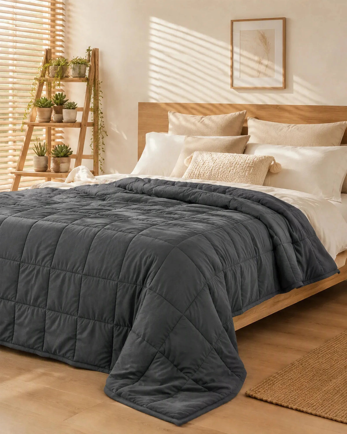 Couverture Lestée Adulte – Douce et Enveloppante – 4 à 8 kg